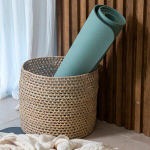 Mat de Yoga + almohadilla de Semillas para Rostro