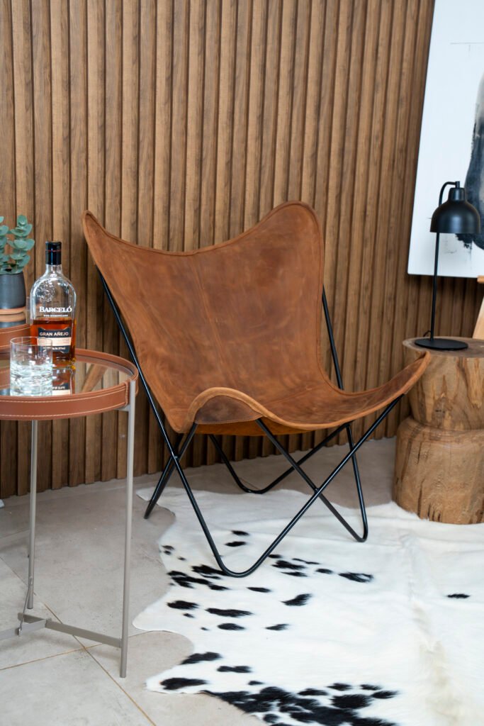 Sillón BKF 100% Cuero Vacuno