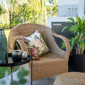 Sillón en Tejido Kraft 1 Cuerpo