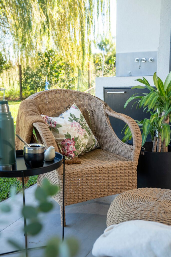Sillón en Tejido Kraft 1 Cuerpo