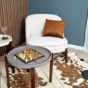 Butaca Sillón de Diseño tapizada en Pana
